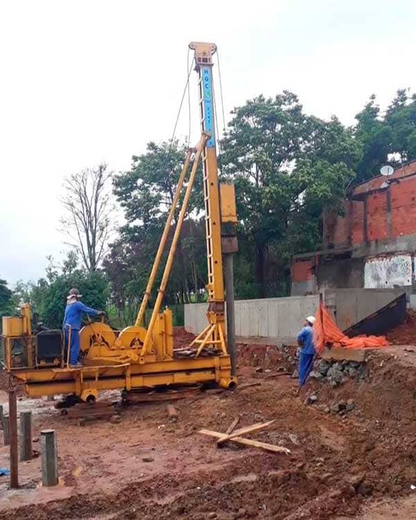 Cravação de Estacas Pré-moldadas