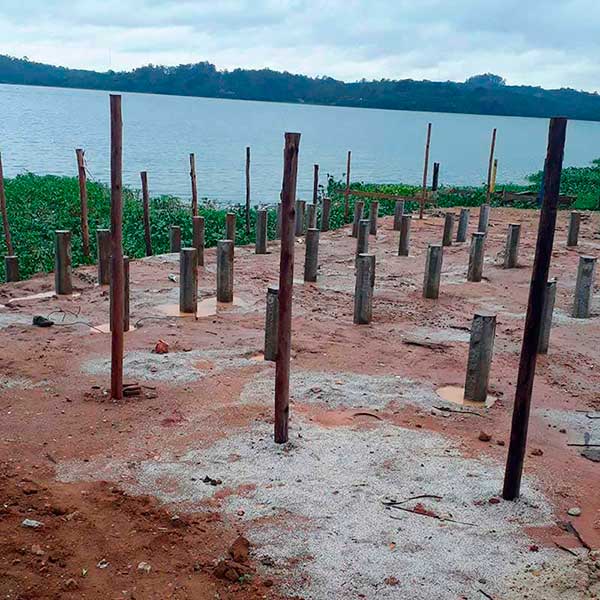Cravação de Estacas Pré-moldadas